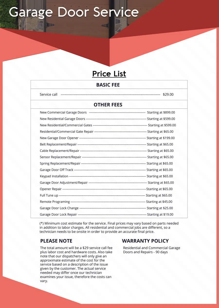 Express Garage Door Service New York, NY 212-918-5390